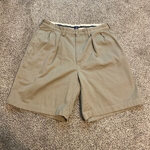 Ralph Lauren Men's Khaki Flat Front Shorts